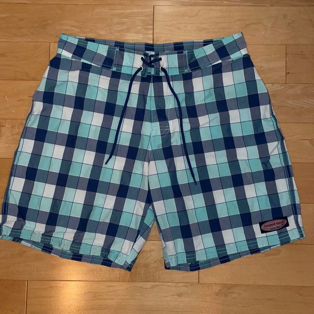 Size 30-Vineyard Vines Blue Bathing Suit